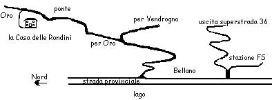 percorso da Bellano a Oro
